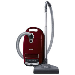 Miele Complete C3 Cat & Dog PowerLine Vacuum Cleaner with EcoTeQ Floorhead, Cherry Red